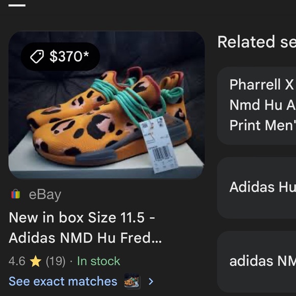 ADIDAS Pharrell NMD Hu animal print sneakers ☀️ - Picture 11 of 11